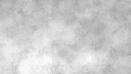 Grey concrete cement abstract texture background. Silver acrylic and gouache paper textures on white background. Chaotic abstract organic design.