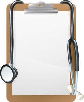 Medical Clipboard Background