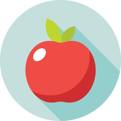 Apple Colored Vector Icon