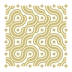 Obraz premium Color truchet tiling connections illustration