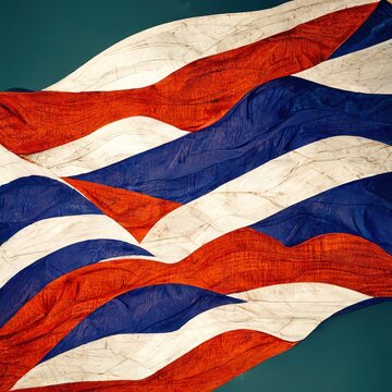 Abstract Puerto Rican Flag Background