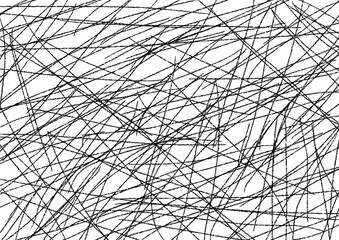 Obraz premium Abstract black pencil sketch on background