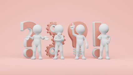 3D M&auml;nnchen Problem und L&ouml;sung