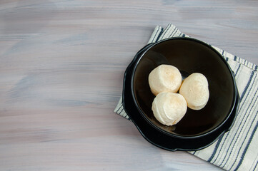 delicious pão de queijo on the table
