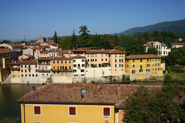 The wooden bridge at Bassano del Grappa