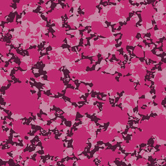 Fototapeta na wymiar Spotted pink camouflage. Seamless print for printing. Illustration.