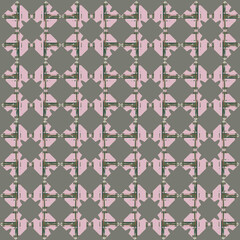 seamless pattern with hearts