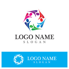 Community logo and symbol vector