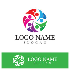 Community logo and symbol vector