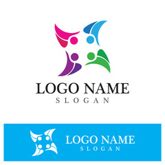 Community logo and symbol vector