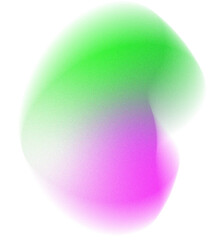 Grainy Gradient Blob Shape Element