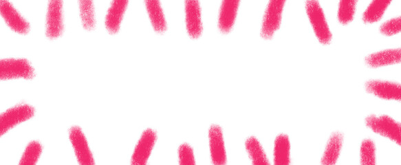 Colorful hand drawn with cute grunge square frames and borders for kids products.