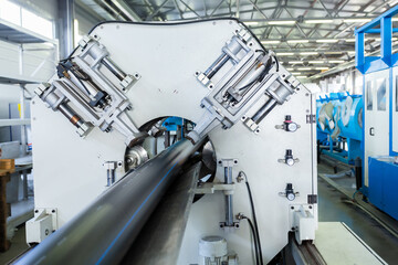 conveyor plastic pipe polymer production line