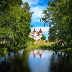 Fototapeta na wymiar Lackö slott (Läckö castle) / Sweden