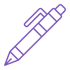 Pen Multicolor Line Icon