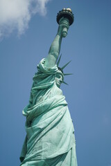 Fototapeta na wymiar Statue of liberty New york city usa