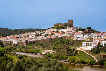 Fototapeta na wymiar The city of Mertola, Portugal