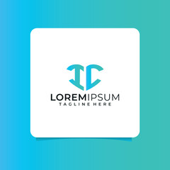 ic letter design for logo and icon.az typography for technology, business and real estate brand.az monogram logo.vector