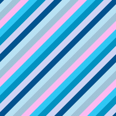 Vibrant Trendy Striped Seamless Pattern