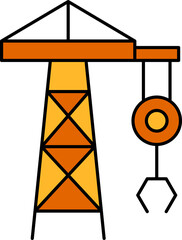 construction icon illustration