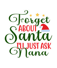 Christmas t shirt, mug design