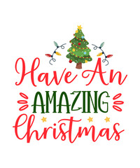 Christmas t shirt, mug design