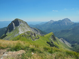 Apuan Alps in Tuscany, Italy