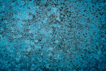 Aged painted blue-blue surface as a background