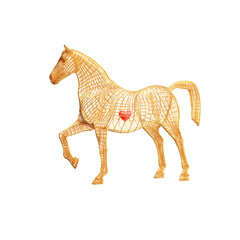 
Horse conceptual art 
Horse Wireframe 
Horse concept art 
Golden horse