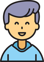 boy character avatar illustration