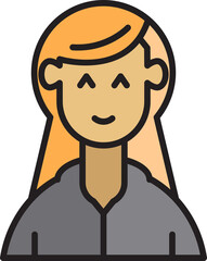 woman character avatar illustration
