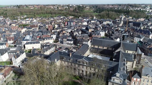 Ville de Bernay dans l&rsquo;Eure - France