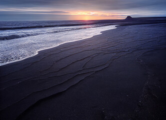 black sand beaches of Iceland