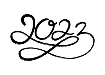 2023 calligraphy lettering