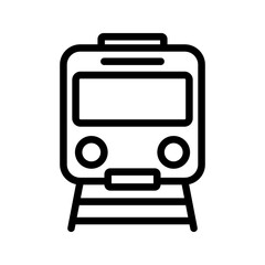 Train icon. transport sign. vector illustration