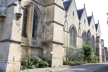 L'église Saint Pierre, de style gothique flamboyant, ville de Montdidier, département de la...