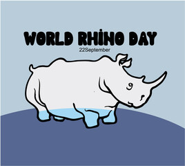 World Rhino Day is September 22! World Rhino Day is a day of awareness for all five rhino species and the work being done to save them. Since 2011
