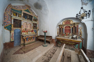 interior of the church