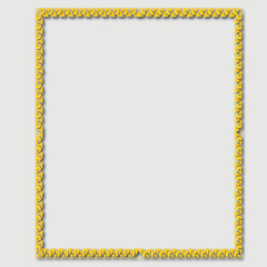 Frame, in the style of an ornament, Vector illustration eps 10, Art.