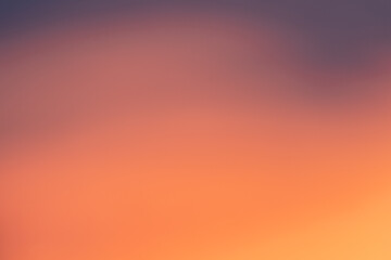Fototapeta Rozmazane niebo podczas zachodu słońca obraz