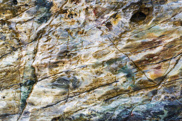 Gray - beige textured rock surface