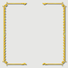 Frame, in the style of an ornament, Vector illustration eps 10, Art.