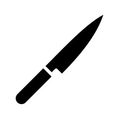 Knife icon. Cutting sign. vector illustration
