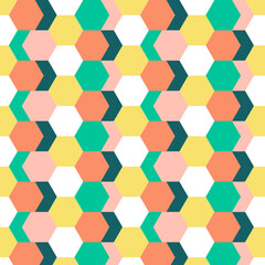 Abstract colorful patterns. Seamless geometric pattern