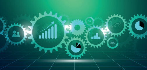 ingranaggi, economia, finanza, mercato © xyz+