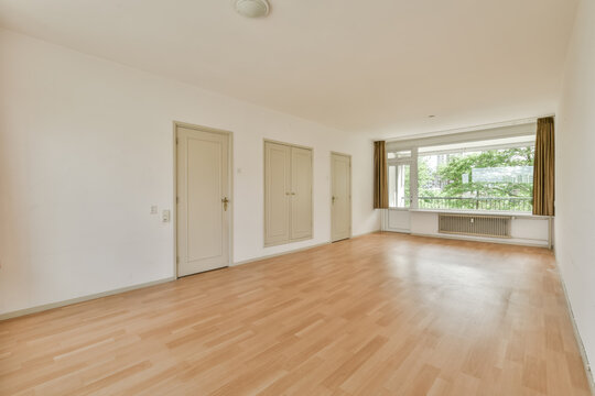 Empty room in modern house