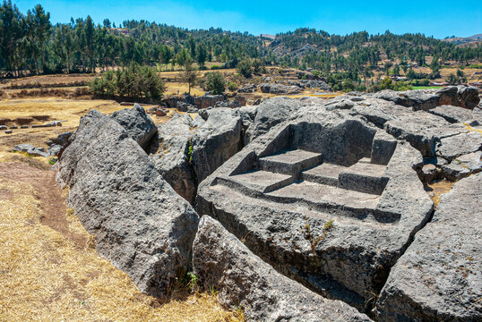 Inca Ruins near Cuzco - Peru