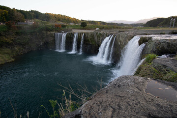 Fototapeta premium 豊後大野市（緒方町） 原尻の滝