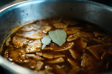 frying pan on a stove