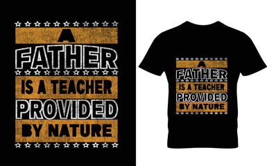 Father t-shirt Design